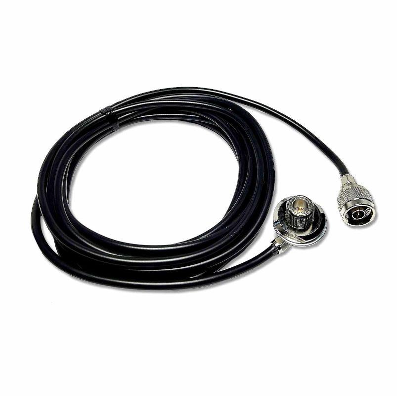 Comet – 5D4NB – 13′ Mobile Antenna Coax Assembly N-Connector-1.2-2.4gGHz