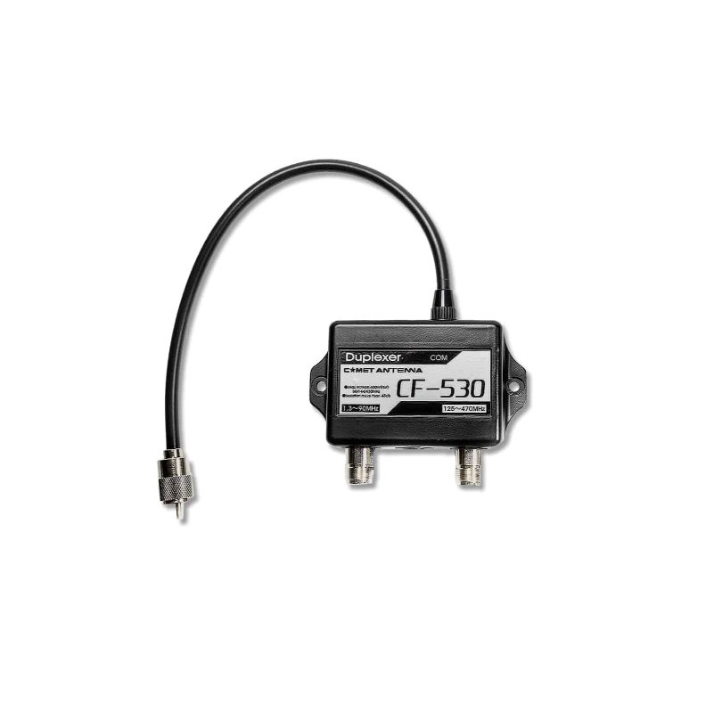Comet – CF-530C – 1.3-90MHz-125-470MHz Duplexer, Com Lead