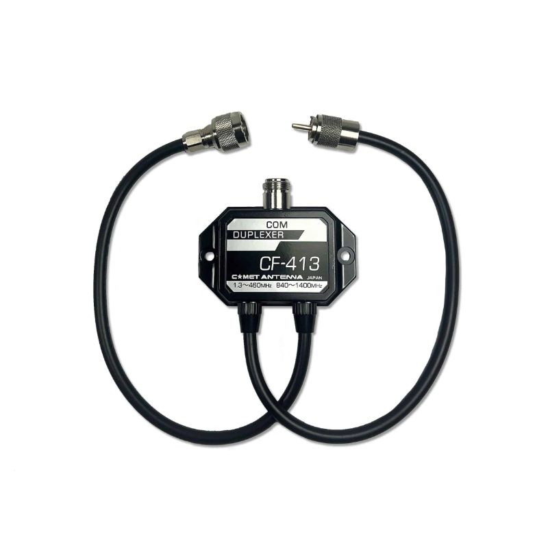 Comet – CF-413B – 1.3-460MHz-840-1.4GHz Duplexer w-Leads