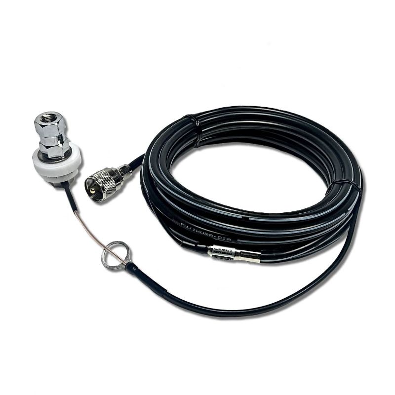 Comet – CK-3 3/8-24 – Deluxe 2 Step Coaxial Cable Assembly RG-188A/U PL-259 &amp; 3/8-24