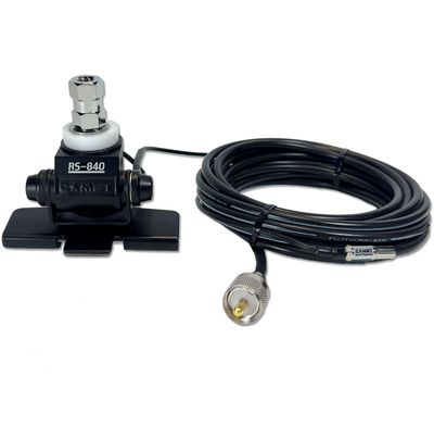 Comet – HD-5 – 3/8-24 – Heavy-Duty RS-840 lip mount w/Dlx 16’6″ coax 3/8-24 stud – PL-259