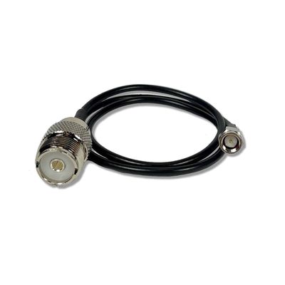 Comet HS-05 – 18″Adapter/Jumper cable, SMA male / SO-239