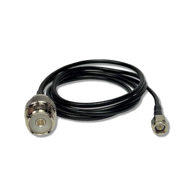 Comet – HS-10 – 39″Adapter/Jumper cable, SMA male / SO-239