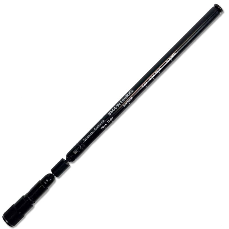 Comet – SMA-W100RX2 – 25-1300MHz Telescoping Scanner Antenna
