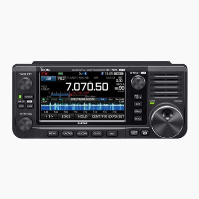 ICOM IC-705 HF/50/144/430 MHz All Mode QRP, with D-Star DV