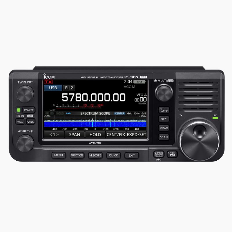 ICOM IC-905 5 Band Multi-Mode Base 2m/70cm/23cm/13cm/5cm