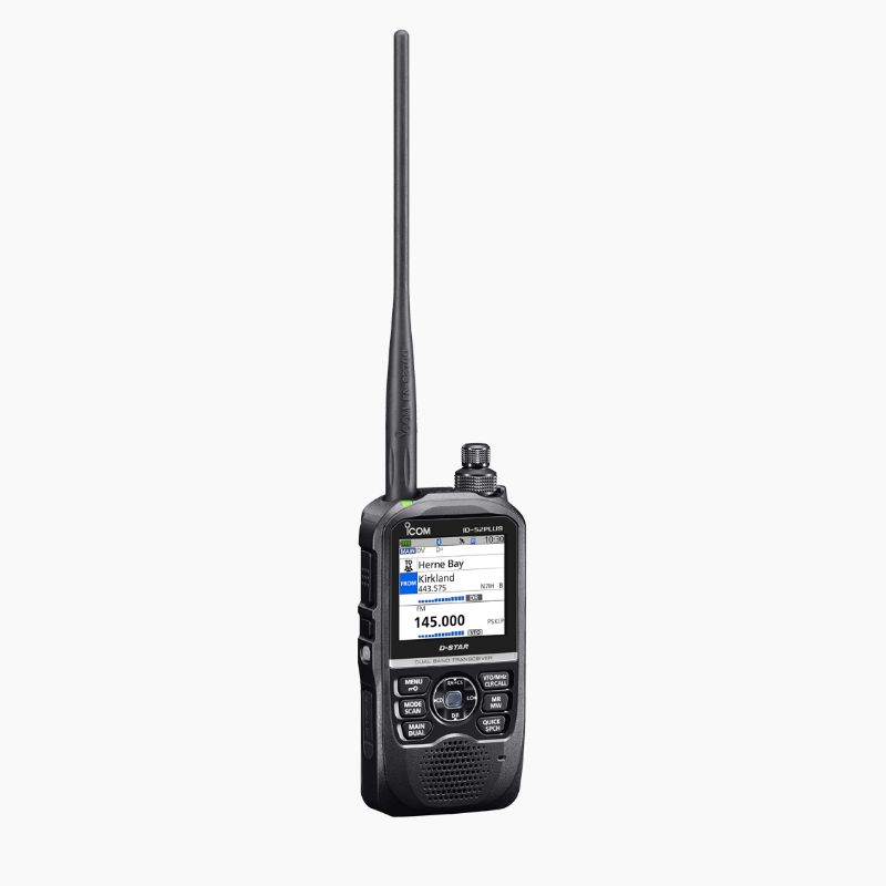 ICOM ID-52A PLUS 45 144 / 430 MHz UHF/VHF D-STAR Digital / Analog Hand Held Transceiver