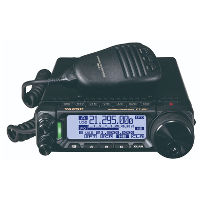 YAESU FT-891 HF + 50 MHz All Mode Mobile Transceiver With MH-31A8J Mic