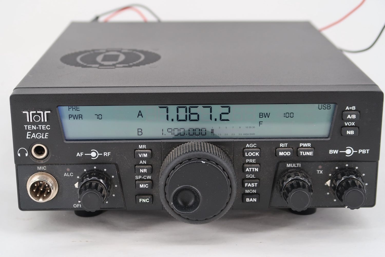 U18108 Used Ten-Tec Model 599AT Eagle HF Transceiver w/ Antenna Tuner &amp; CW Filter Built-In