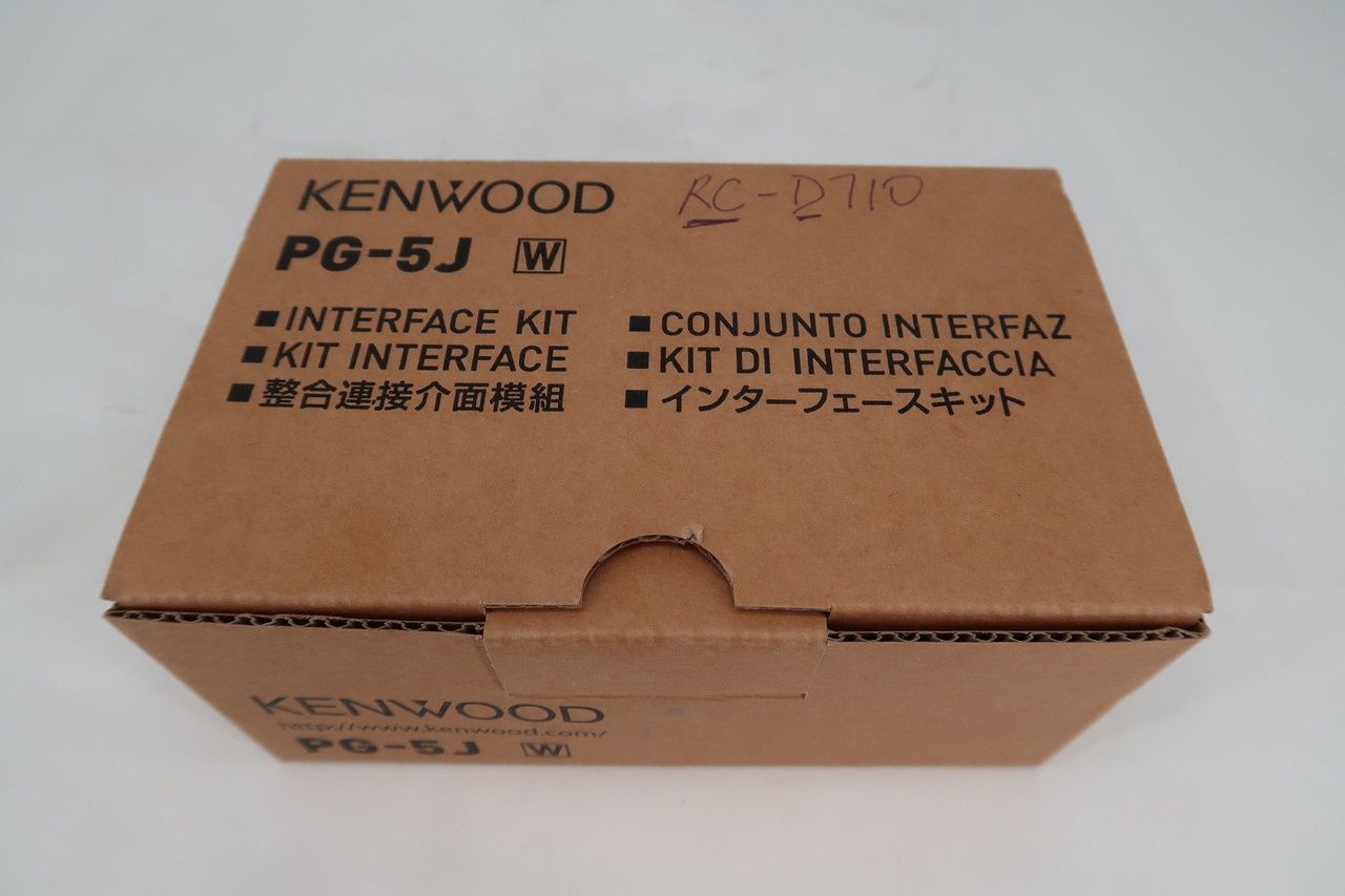 U18072 Never Used Kenwood PG-5J Interface Kit for RC-D710