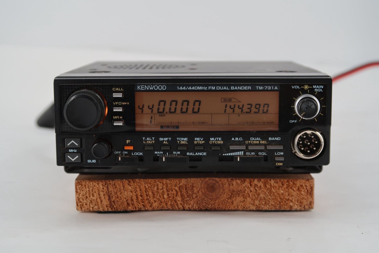U18128 Used Kenwood TM-731A FM Dual-Band Mobile Radio