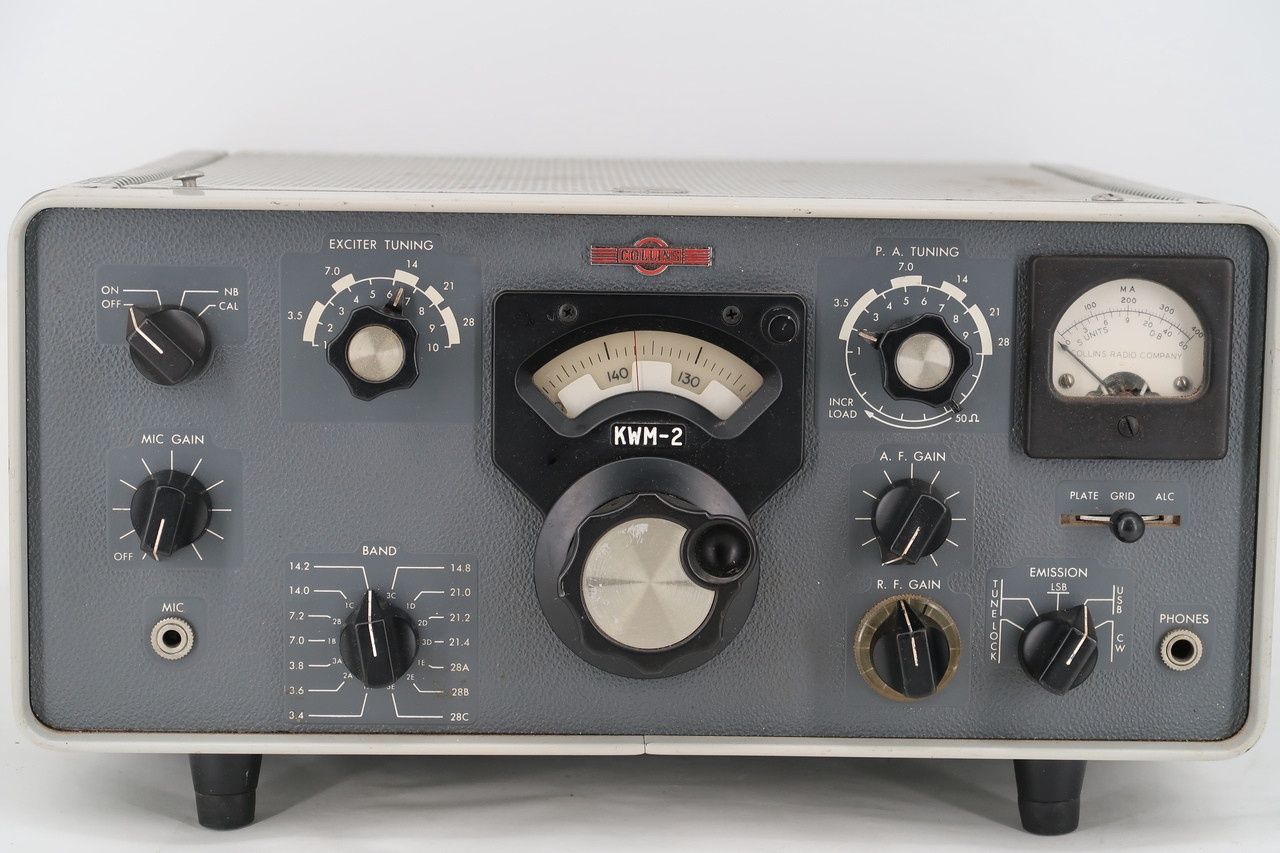 U17938 AS IS Untested Collins KWM-2 Vintage Transceiver