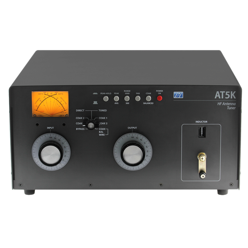 Palstar AT-5KHP 3500 Watt Continuous T-Match Antenna Tuner - 160 - 10 Meters