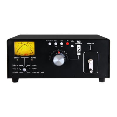 Palstar AT2KD 1.8 - 54 MHz Differential-T Antenna Tuner - 160 - 6 Meters - 2000 Watts - Cross Needle Meter