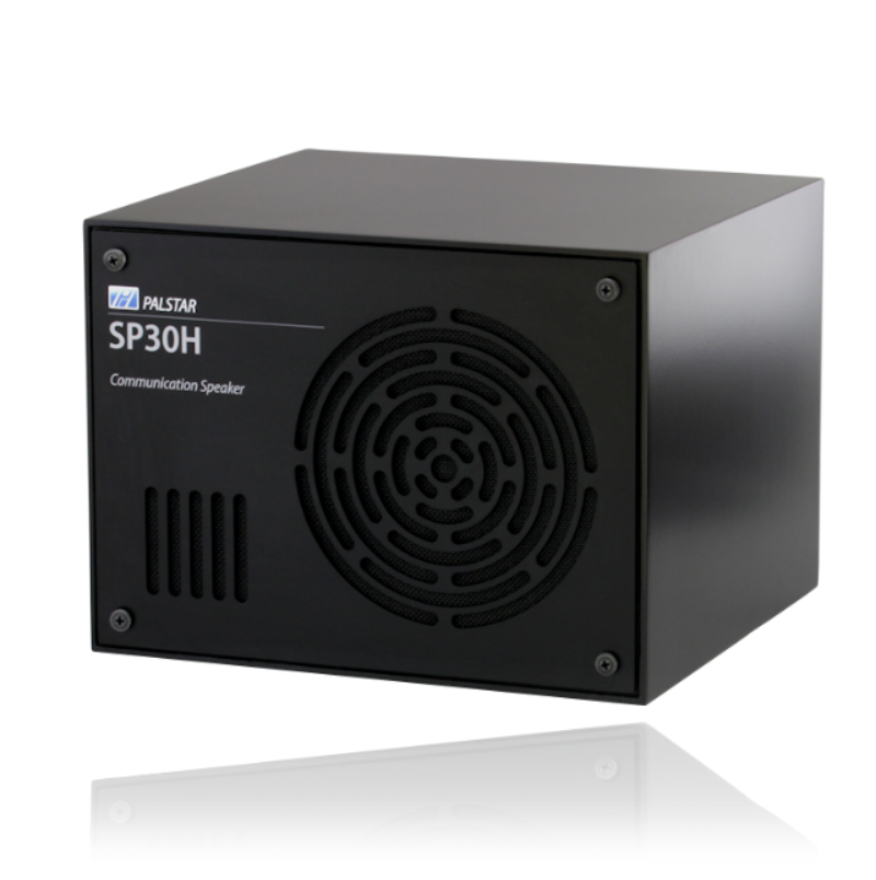 Palstar SP-30H-BLACK Deluxe External Speaker - 20 Watts RMS Maximum Power