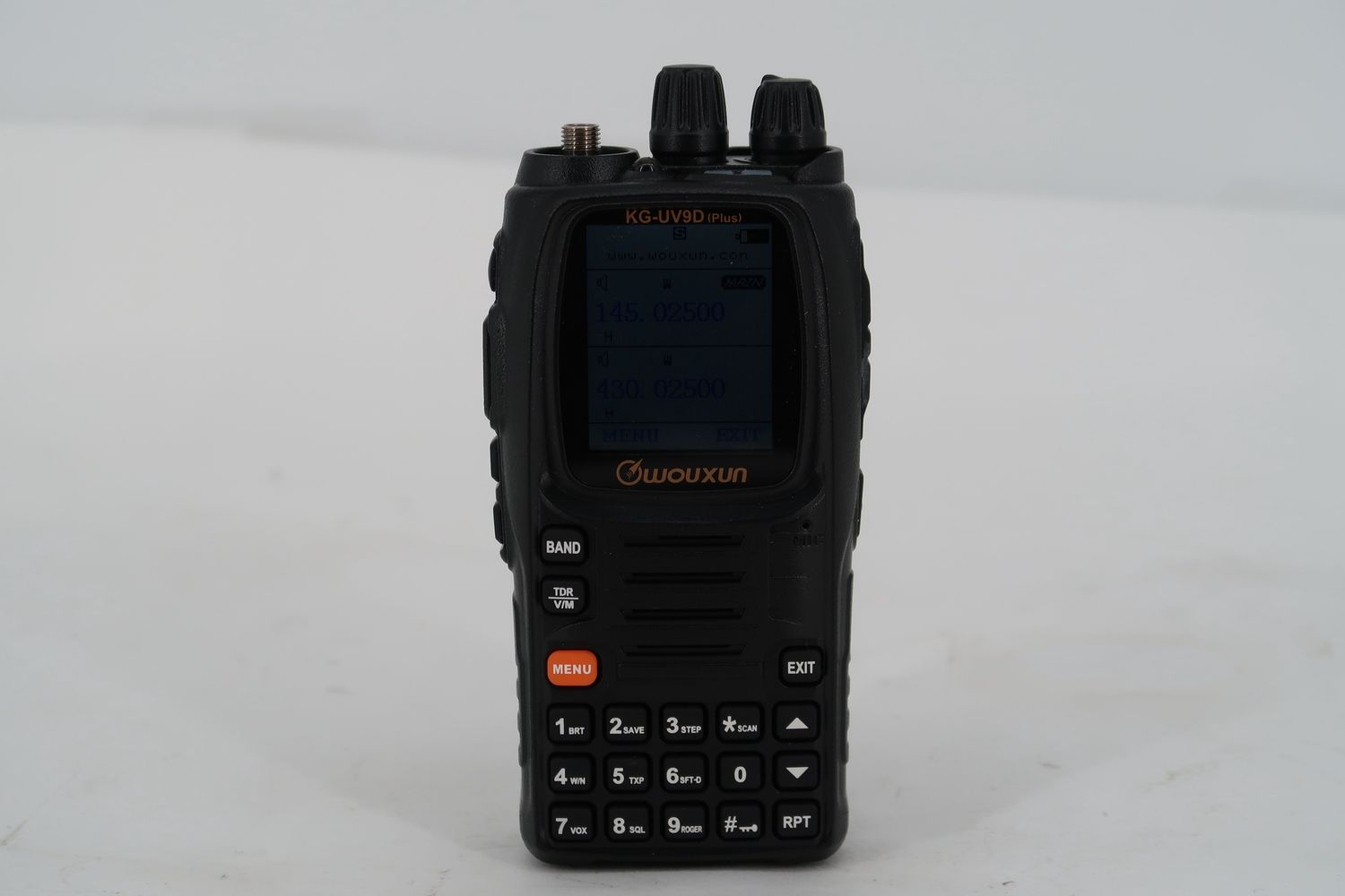 U18132 Used Wouxun KG-UV9D Plus Multi-Band Handheld Two-Way Radio