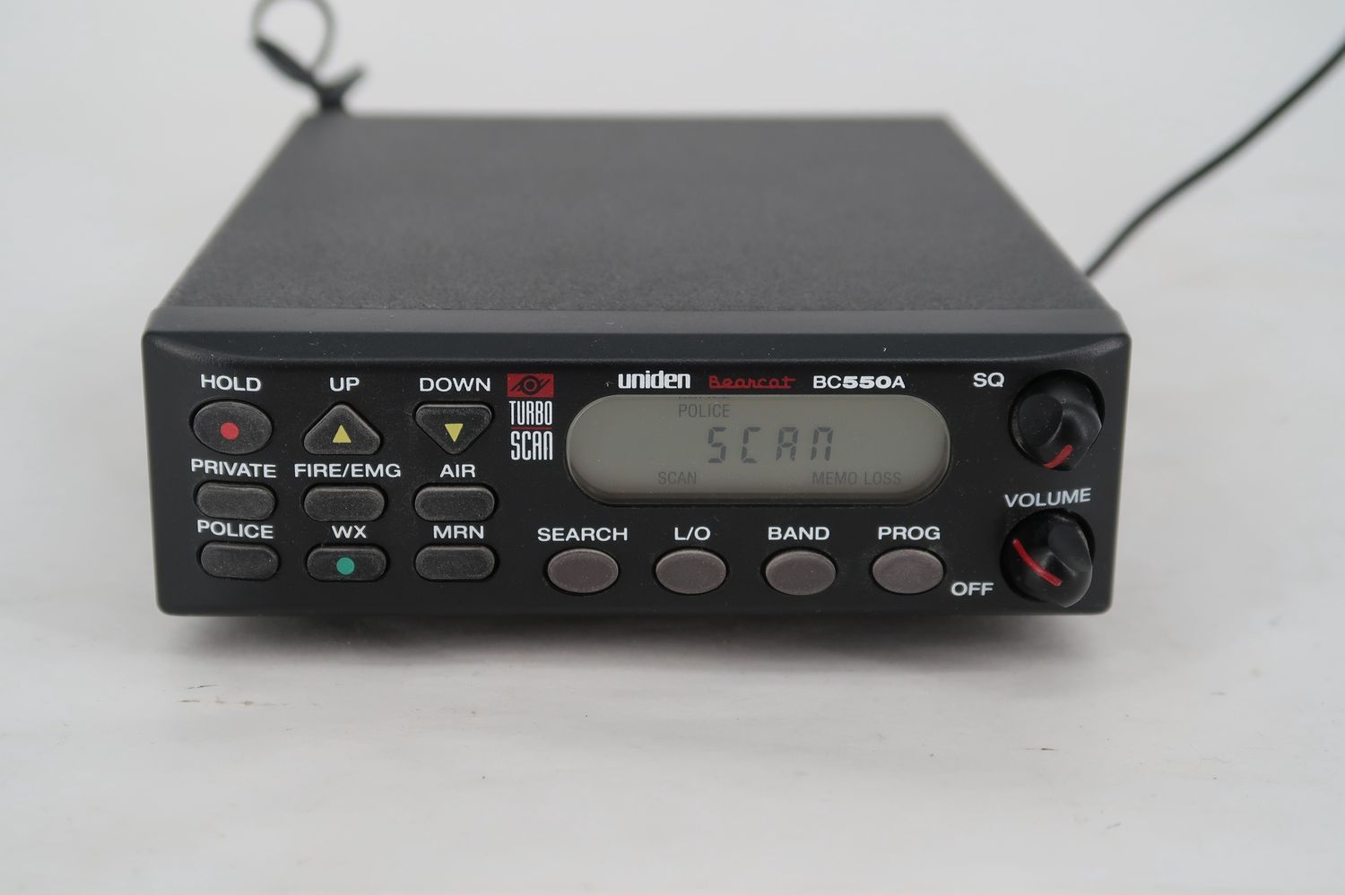 U18133 Used Uniden BC-550A 50-Channel Mobile Scanning Receiver