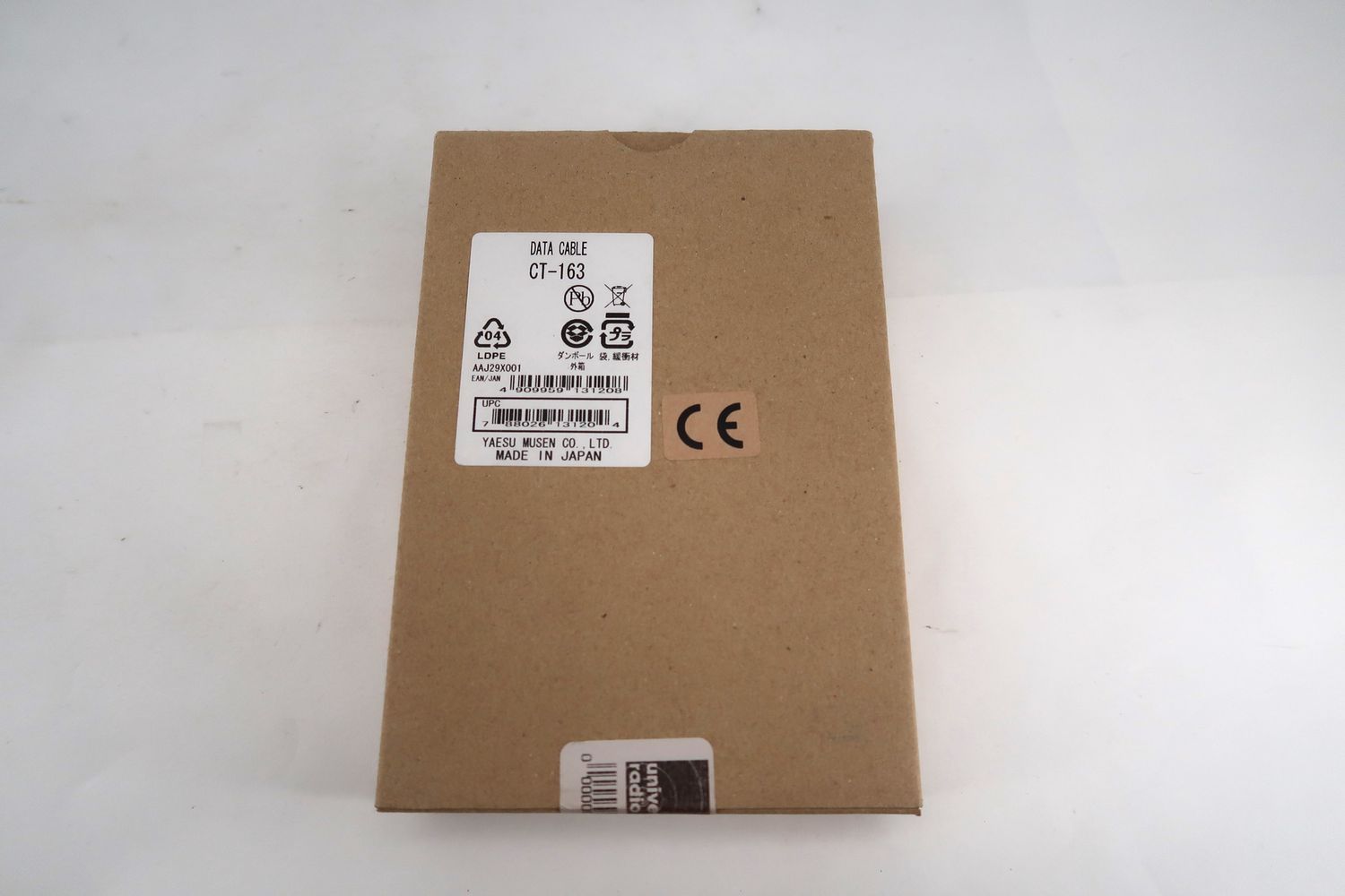 U18134 Never Used Yaesu CT-163 Data Cable for FTM-400DR &amp; FTM-100DR