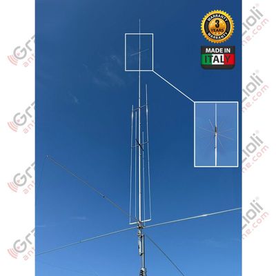 Grazioli MV7 High Power Multiband Vertical 40-6 Meters Ground Plane