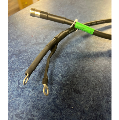 ABR 25400 Ultraflex 3FT SO-239 to Ring Terminals Ferrites Perfect for Hustler Verticals