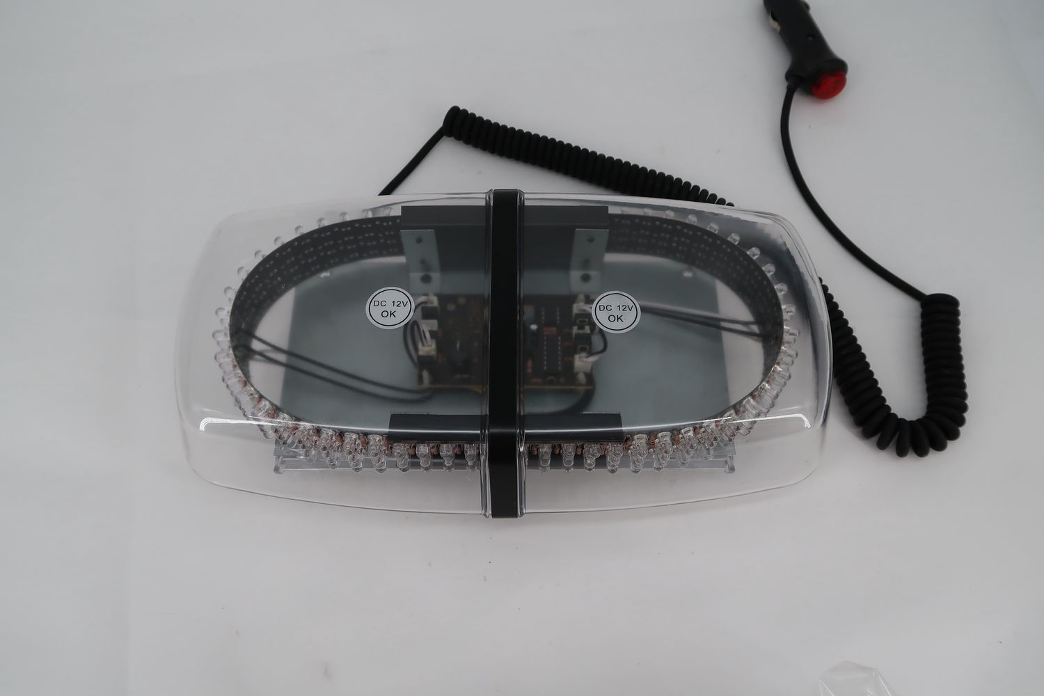 U18170 Used Yonglong Auto Accessories YL-112A Mini Lightbar in Amber/White Color