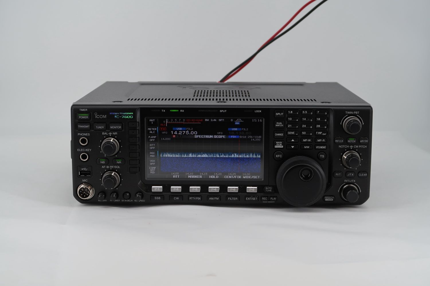 U18175 Used ICOM IC-7600 Amateur HF/ 50MHz Transceiver