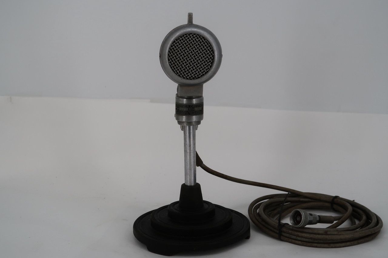 U17924 AS IS Untested Turner 22X Vintage Crystal Microphone