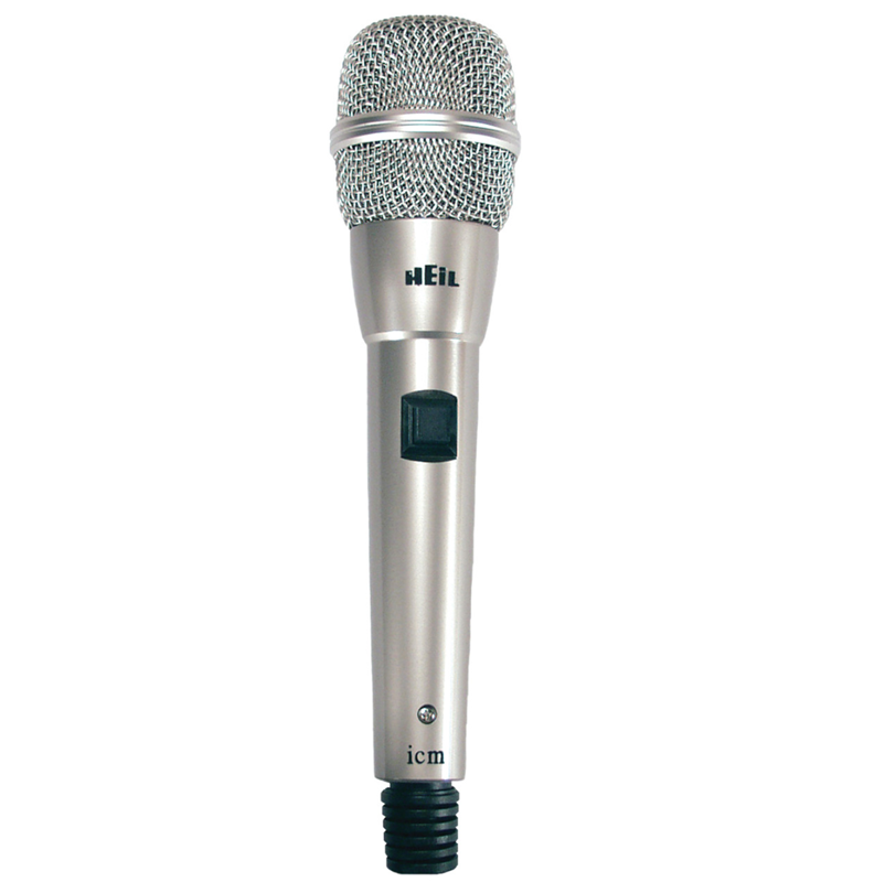 HEIL ICM Icom Compatible Desk Microphone - Condenser Element - 8 Foot 8 Pin Cable - Needs Stand