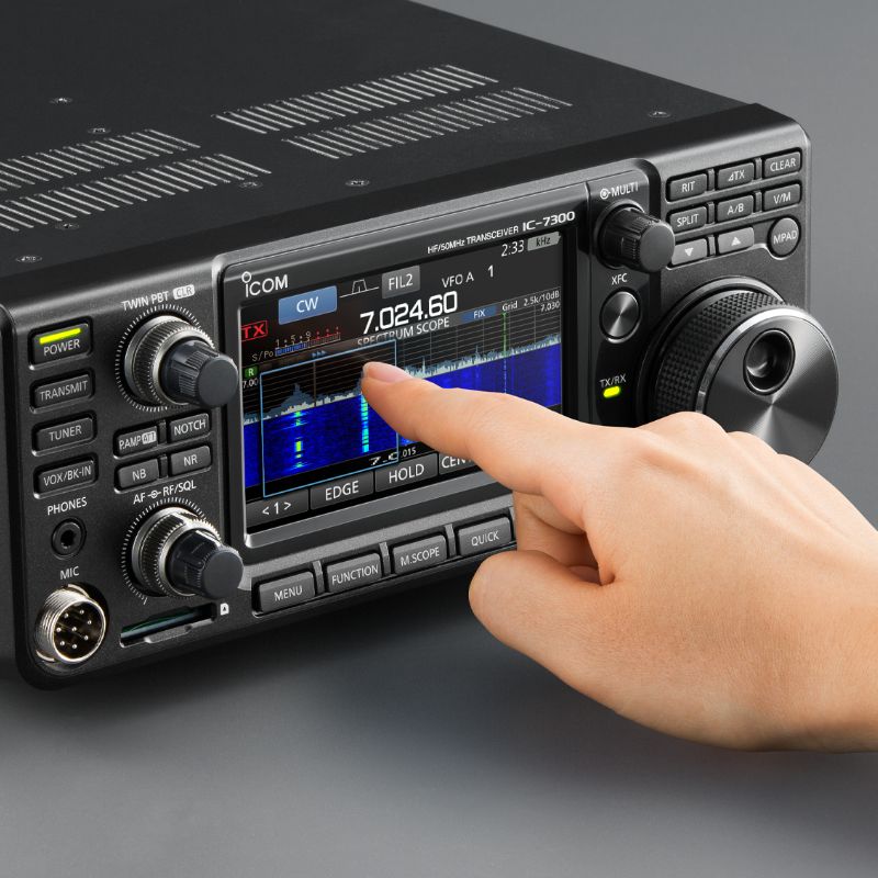ICOM IC-7300 HF plus 50 MHz RF Direct Sampling 100 Watt