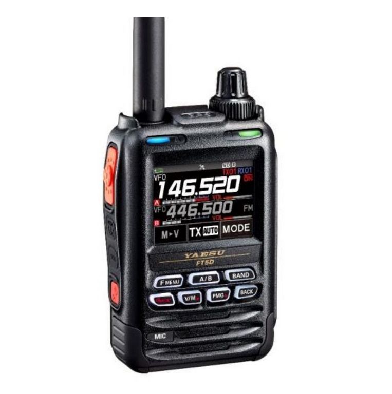 YAESU FT-5DR 5W C4FM/FM 144/430MHz Dual Band Digital Transceiver includes SHB-26 black holster