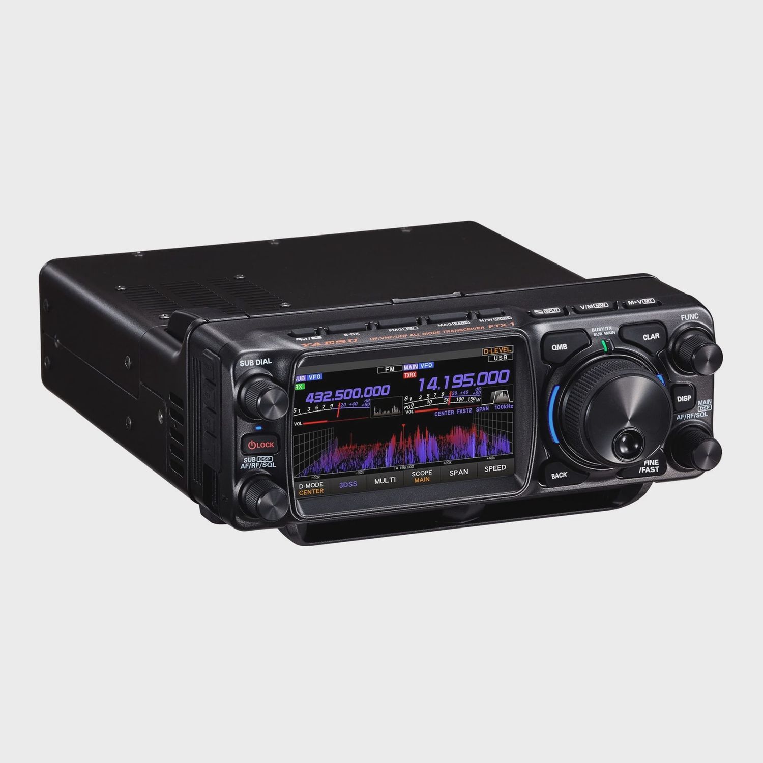 YAESU  FTX-1 OPTIMA 100 WATT AND QRP HF,6M,2M,70CM All Mode Field Transceiver