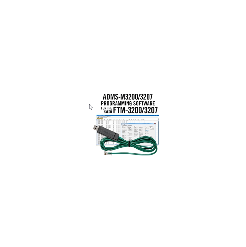 RT Systems ADMS-M3200/07 Programming Software and USB-29F for the Yaesu FTM-3200 and FTM-3207*