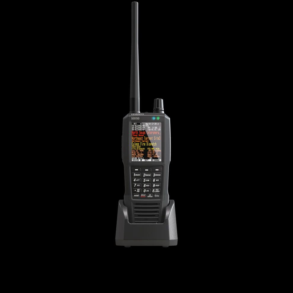 Uniden SDS150 — The Most Advanced True I/Q™ Handheld Radio Scanner Yet