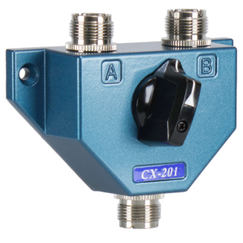 OPEK CX-201-U 2 Position Coax Antenna Switch With SO-239 UHF Connectors