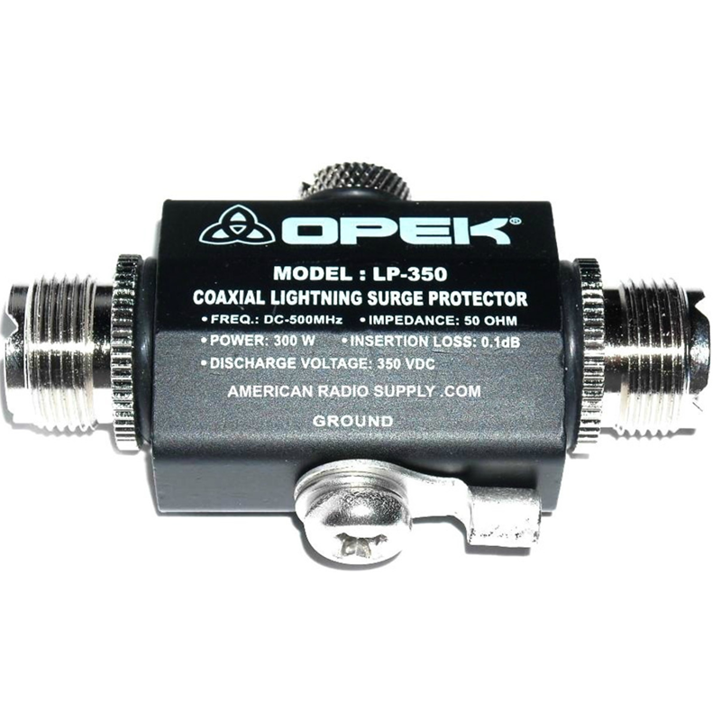 Opek LP-350A - Arc-Gas Lightning Transient Voltage Surge Protector