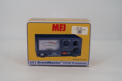 U18231 Never Used MFJ-873 Grand Master SWR/Watt Meter 125-525 Mhz