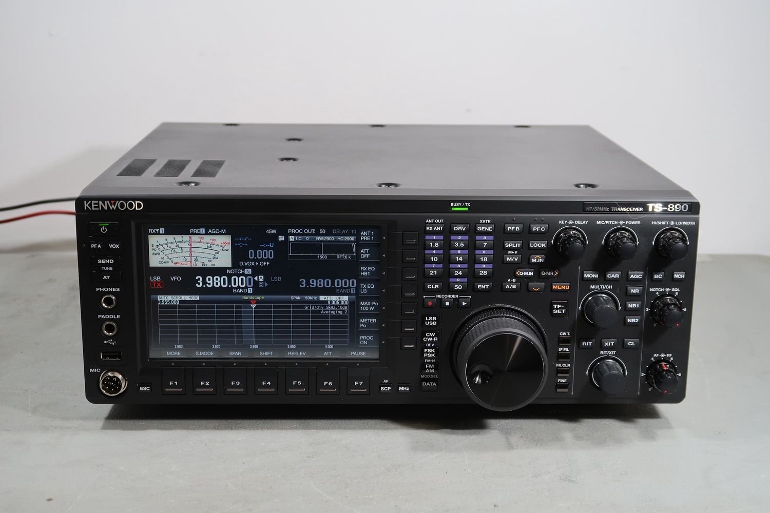 U18245 Used Kenwood TS-890S HF/50 MHz Transceiver