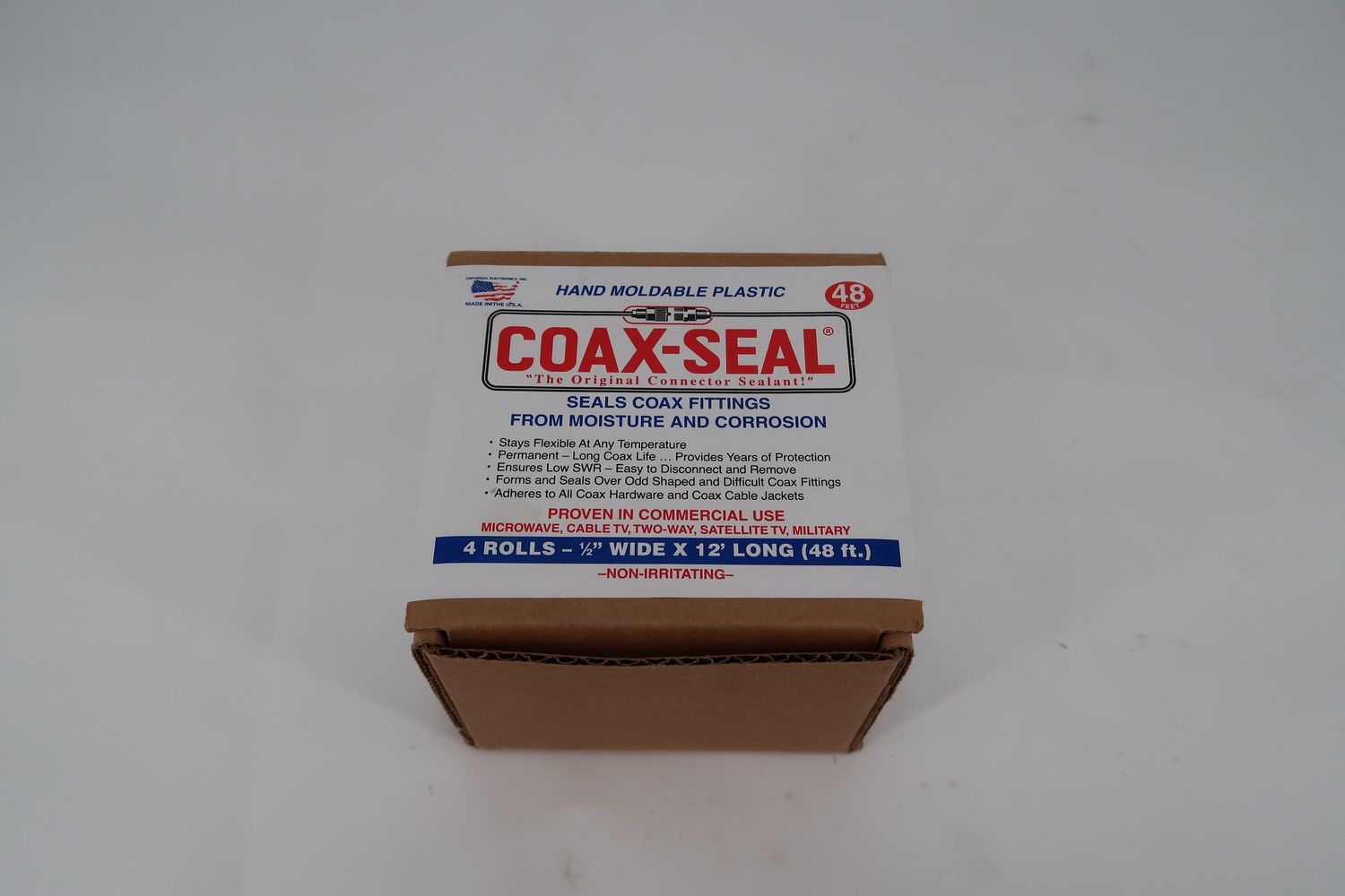 U18256 Never Used Coax-Seal Hand Moldable Plastic Wrap for Coax Fittings