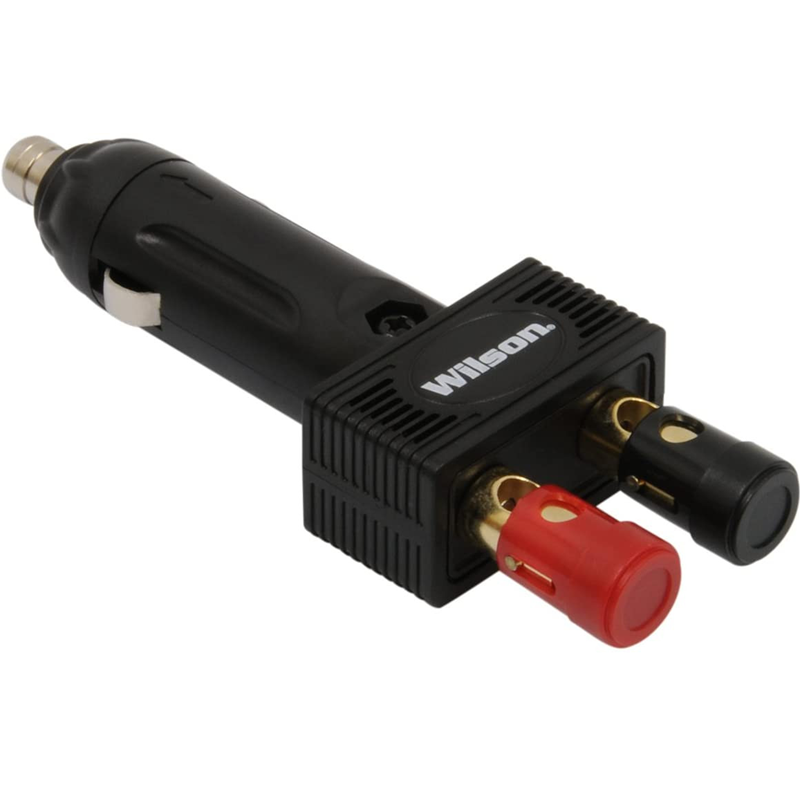 Wilson 30512VPP 12V Power Plug with Brass Posts Cigarette Lighter Binding posts