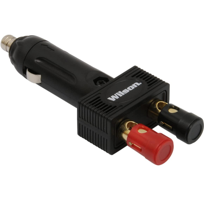 Wilson 30512VPP 12V Power Plug with Brass Posts Cigarette Lighter Binding posts