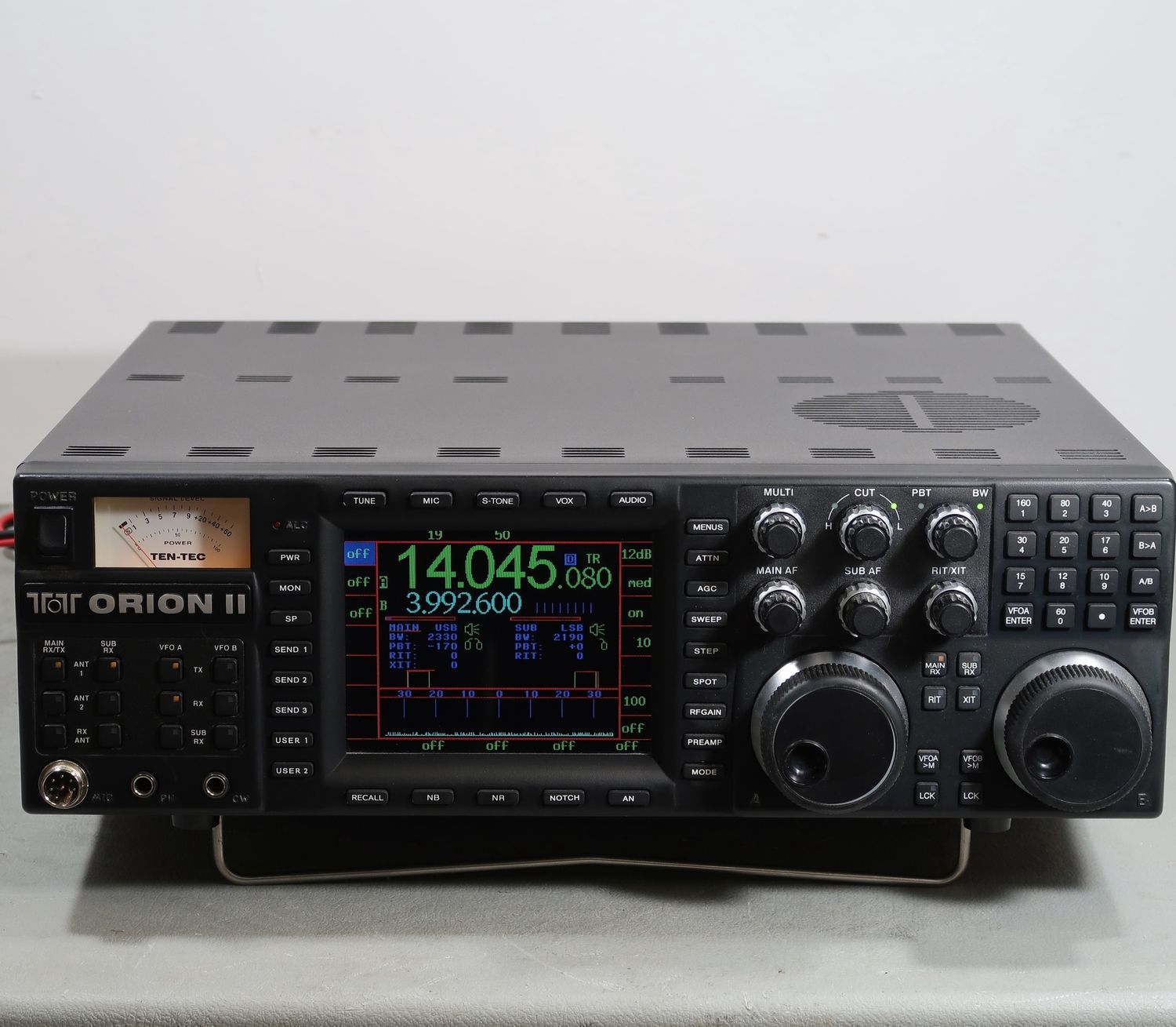 U18264 Used Ten-Tec Model 566 AT Orion II HF Transceiver