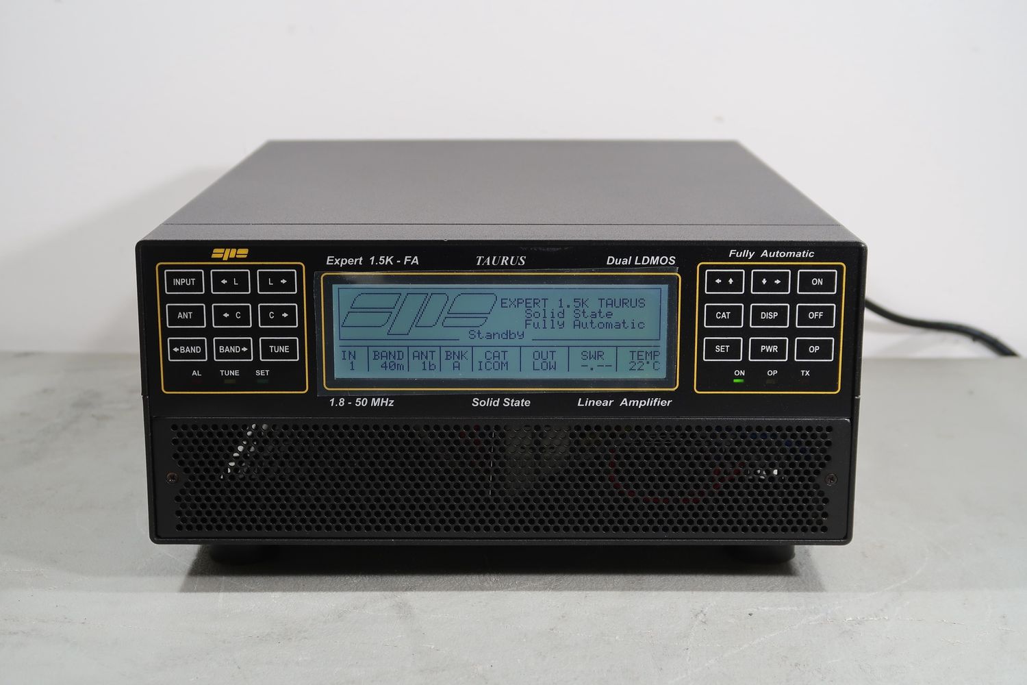 U18286 Open Box SPE Expert 1.5K-FA Taurus Linear Solid State Automatic Amplifier 2 Year Warranty