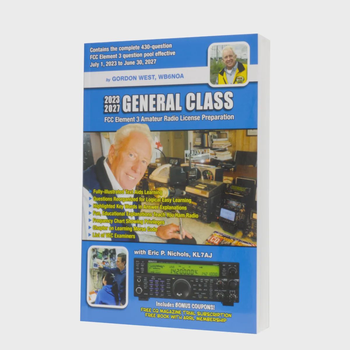 Gordon West General Class Study Manual 11th edition  2023-2027