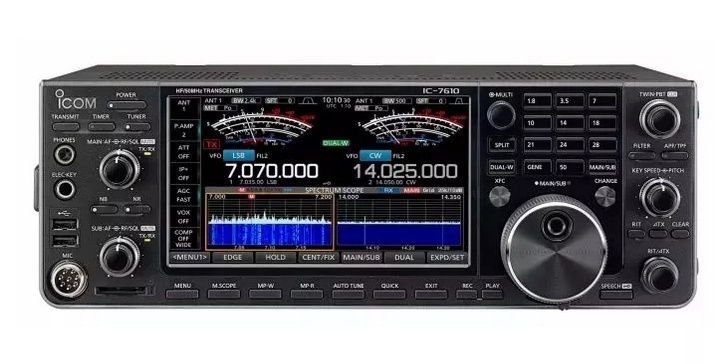 Icom IC-7610 32 160-6 Meters SDR Transceiver Version 32