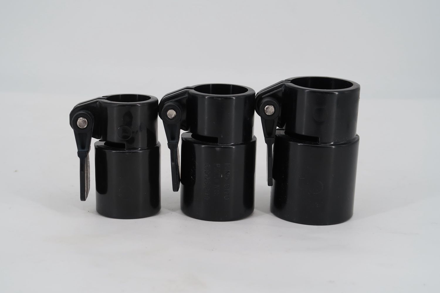 U18311 Used MFJ-1904H Set of 3 Quick Clamps ONLY