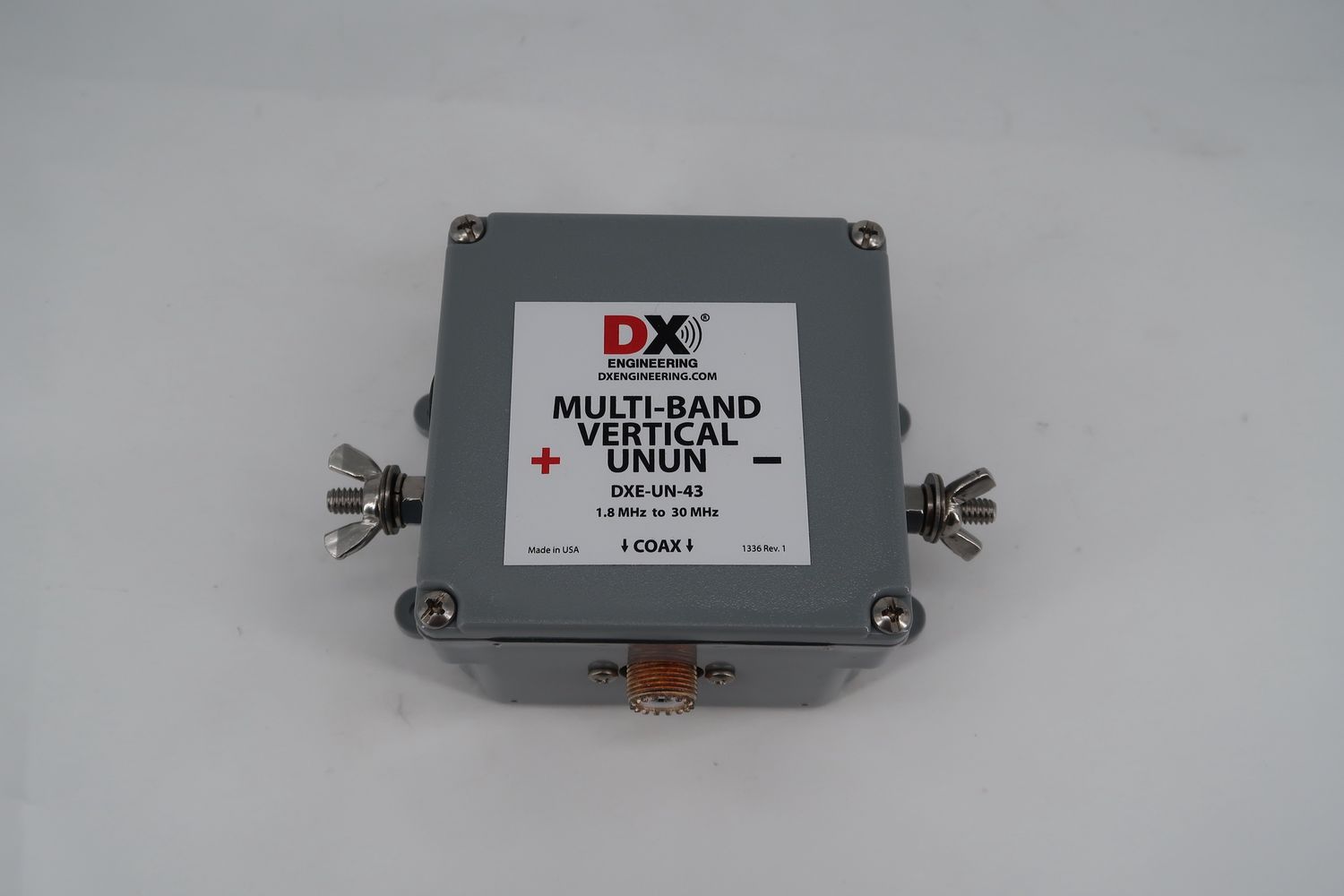 U18313 Used DXE UN-43 Multi-Band Vertical Antenna Unun