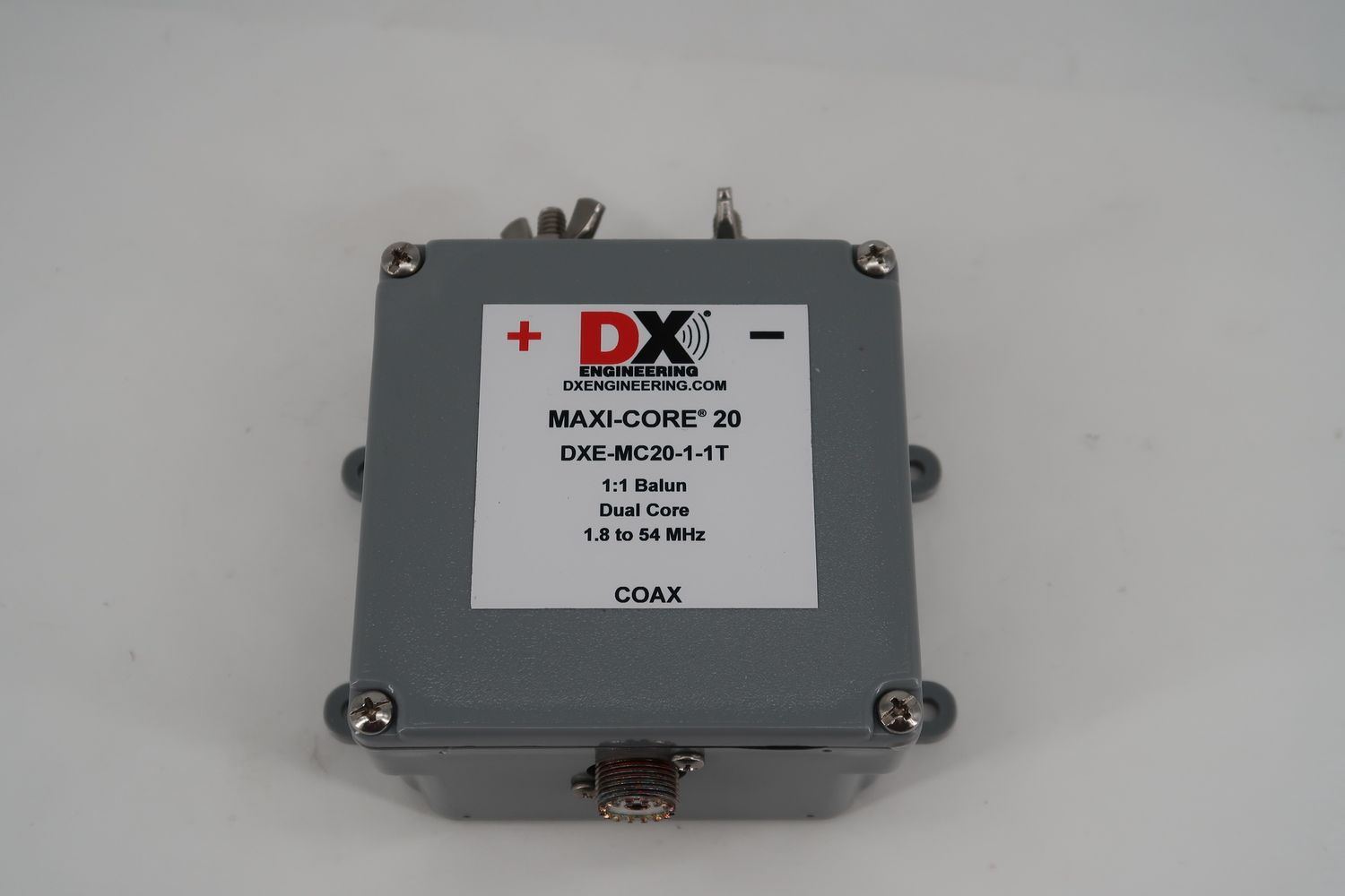U18314 DXE MC20-1-1T Dual Core 1:1 Balun 1.8-54MHz