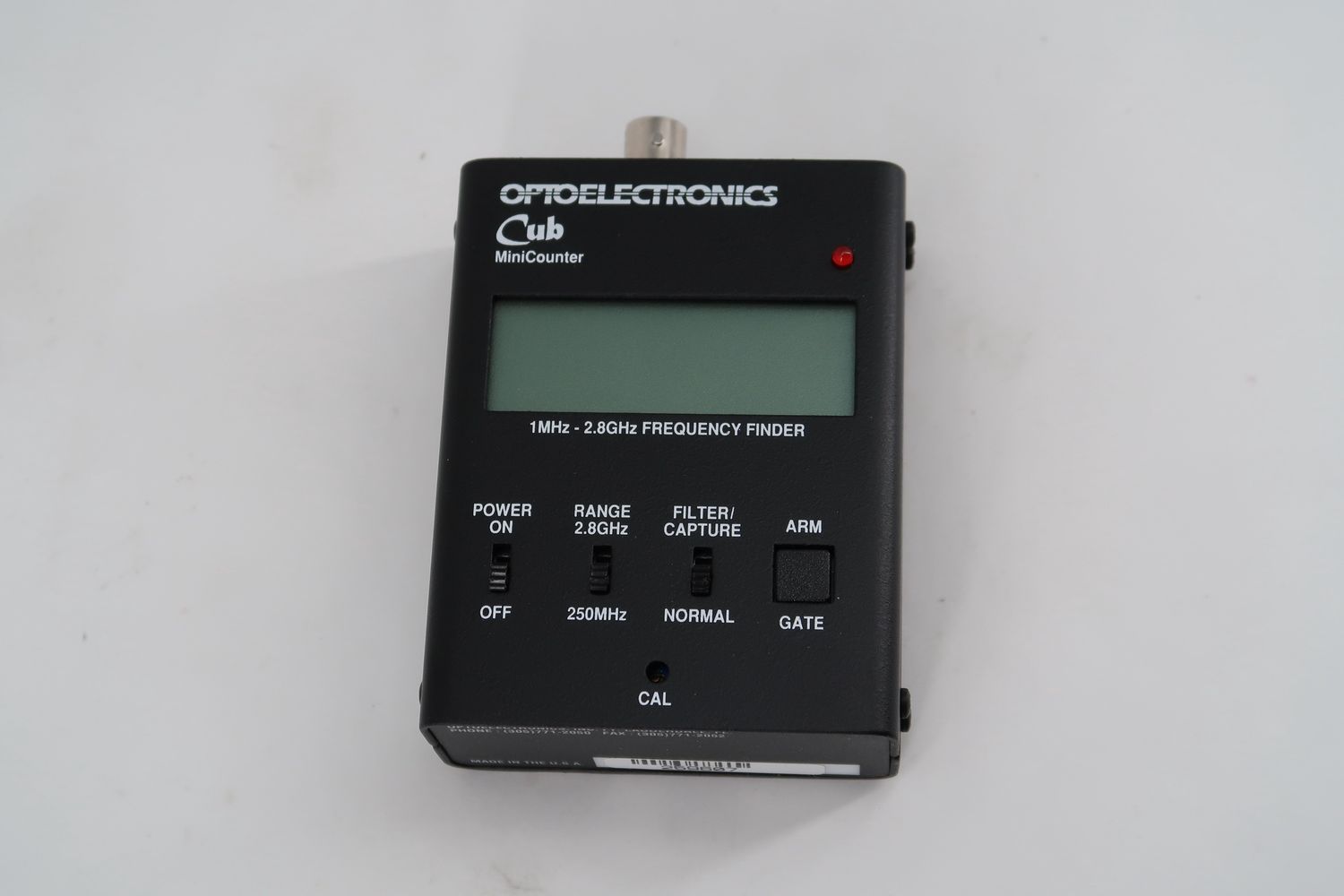 U18312 Used Optoelectronics Cub Mini Frequency Counter