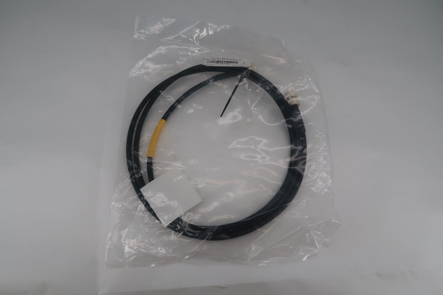U18316 Never Used DXE-8XDX006 Coax Cable RG-8X 6FT Cable