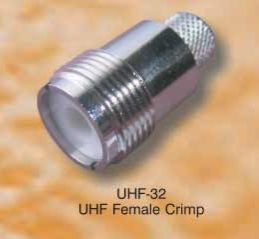 UHF-32 UHF Female Crimp